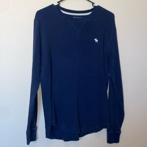 Waffle Long-Sleeve Shirt from A&F